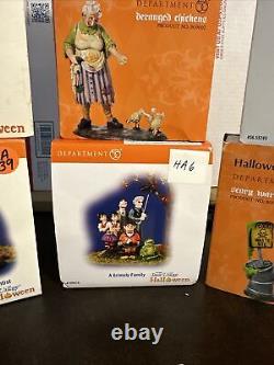 Department 56 halloween lot 11 Pieces Total