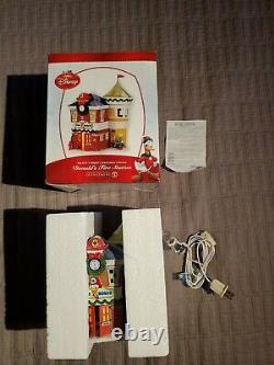 Department Dept. 56 Disney Donald's Fire Station Mickey's Merry Christmas NOFLAG