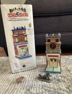 Dept 56 1999 City Lights Monopoly Complete Set Christmas All 8 Buildings