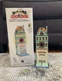 Dept 56 1999 City Lights Monopoly Complete Set Christmas All 8 Buildings