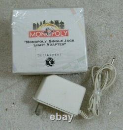 Dept 56 1999 City Lights Monopoly Set Of 6, Figures, Panel Discs, No Boxes