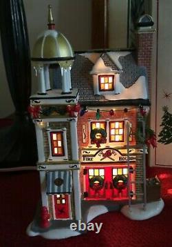 Dept 56 A Christmas Story The Fire House 2008 Lighted Building 805666 Department