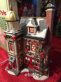 Dept 56 A Christmas Story The Fire House 2008 Lighted Building 805666 Department