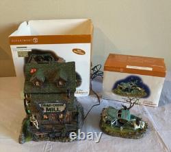 Dept 56 Collector's Edition Halloween Dead Creek Mill & Delivery Truck Lot Of 2 Dept 56 Collector's Edition Halloween Dead Creek Mill & Delivery Truck Lot Of 2