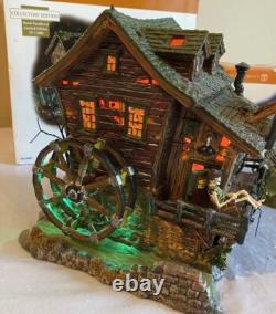 Dept 56 Collector's Edition Halloween Dead Creek Mill & Delivery Truck Lot Of 2 Dept 56 Collector's Edition Halloween Dead Creek Mill & Delivery Truck Lot Of 2
