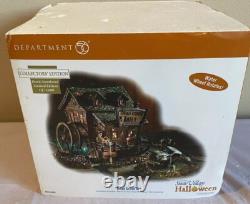 Dept 56 Collector's Edition Halloween Dead Creek Mill & Delivery Truck Lot Of 2 Dept 56 Collector's Edition Halloween Dead Creek Mill & Delivery Truck Lot Of 2