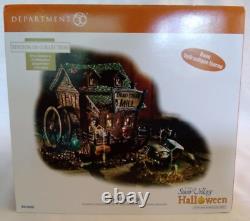 Dept 56 Collector's Edition Ltd. Ed. Halloween Village Dead Creek Mill - JN821