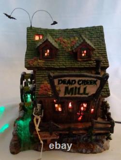 Dept 56 Collector's Edition Ltd. Ed. Halloween Village Dead Creek Mill - JN821