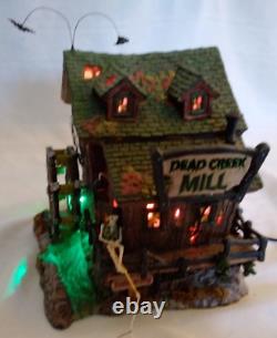 Dept 56 Collector's Edition Ltd. Ed. Halloween Village Dead Creek Mill - JN821