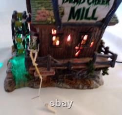 Dept 56 Collector's Edition Ltd. Ed. Halloween Village Dead Creek Mill - JN821