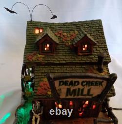 Dept 56 Collector's Edition Ltd. Ed. Halloween Village Dead Creek Mill - JN821