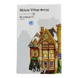 Dept 56 Dickens Village The London Gallery SEE VIDEO RARE NIB 2016 Retired withBox