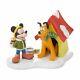 Dept 56 Disney Village A Special Snack For Pluto 4027602 Dealer Stock Mickey