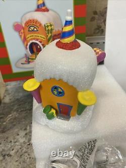 Dept 56 Dr. Seuss Grinch Who-Ville GALOOKS PARTY FAVOR House Building Lighted