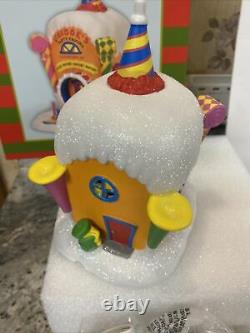 Dept 56 Dr. Seuss Grinch Who-Ville GALOOKS PARTY FAVOR House Building Lighted