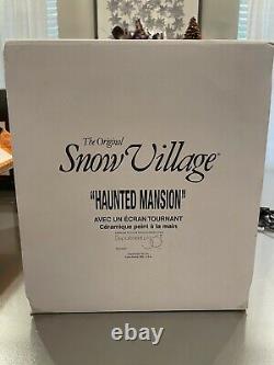 Dept 56 GREEN ROOF Halloween Haunted Mansion # 56.54935 Original Snow Village