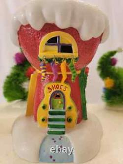 Dept 56 Grinch Village Who-Ville Shoe Shop