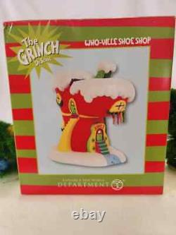 Dept 56 Grinch Village Who-Ville Shoe Shop