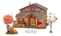 Dept 56 Halloween Apple Barn Set of 4 6003156 NIB