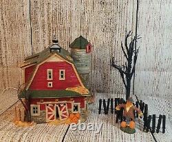 Dept 56 Halloween Haunted Barn Eerie Sounds/Light Works, Retired 2001 56.55060