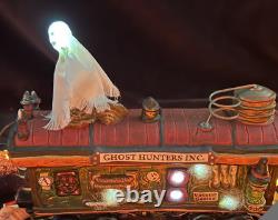 Dept 56 Halloween Haunted Rails Scary Ghost Hauler Train Car 4054982 Nrfb