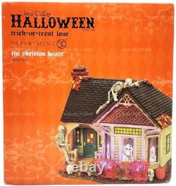 Dept 56 Halloween The Skeleton House