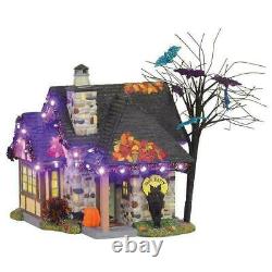 Dept 56 Halloween Village THE BAT HOUSE 6003157 Trick or Treat Lane NEW IN BOX