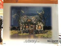 Dept 56 Halloween village house Deep Woods Haunt Retired #805675 EUC
