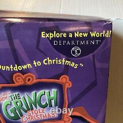 Dept 56 How The Grinch Stole Christmas Countdown To Christmas Advent Tree HTF