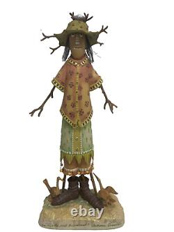 Dept 56 Patience Brewster 18in Krinkles Scarecrow figure Halloween