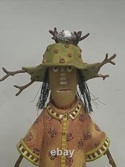 Dept 56 Patience Brewster 18in Krinkles Scarecrow figure Halloween