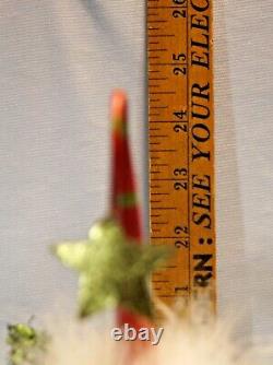 Dept 56 Patience Brewster Krinkles Folding Christmas Tree with10 Mini Ornaments