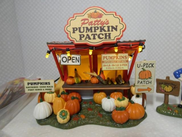 Dept 56 Patty's Pumpkin Patch Box Set #6005479 New & Perfect