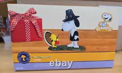 Dept 56 Peanuts Be Thankful, #4021698 New in Box Retired