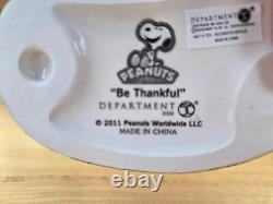 Dept 56 Peanuts Be Thankful, #4021698 New in Box Retired