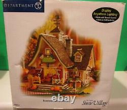 Dept 56 SCARECROW HARVEST FESTIVAL Snow Village Halloween Sculpture 799932 AS-IS