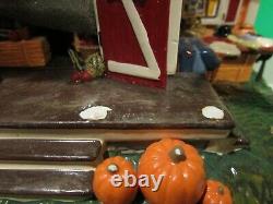 Dept 56 SCARECROW HARVEST FESTIVAL Snow Village Halloween Sculpture 799932 AS-IS