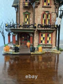 Dept 56 SV Halloween Halloween Victorian House #56.54601
