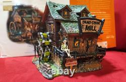 Dept 56 Snow Village Halloween Dead Creek Mill #54606 Limited Edition