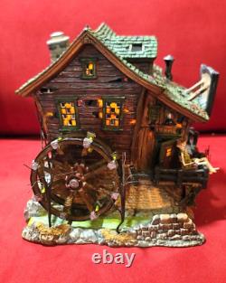 Dept 56 Snow Village Halloween Dead Creek Mill #54606 Limited Edition