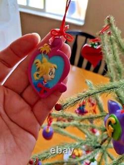 Dept 56 Suess How the Grinch Stole Christmas COUNTDOWN TO Tree with21 Ornaments