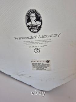 Dept 56 Universal Epic Monster Dracula Domain Frankenstein Bride Light Halloween