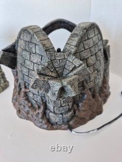 Dept 56 Universal Epic Monster Dracula Domain Frankenstein Bride Light Halloween