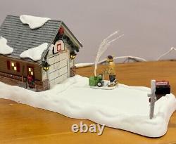Dept 56 Village Accessories Animated Clearing The Driveway Again