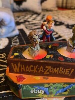 Dept Department 56 Whack a Zombie Halloween Village Carnival Retired Rare Works