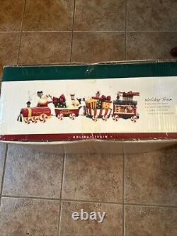 Di Paolo by Hayes Holiday Train 2008 4 Piece Decorative Train Factory Sealed Box