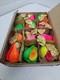 Dickson Christmas Decorations Fruits Vintage And Rare 12 Pcs With Original Box