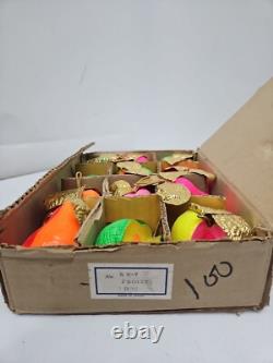 Dickson christmas Decorations Fruits Vintage And Rare 12 Pcs With Original Box Dickson christmas Decorations Fruits Vintage And Rare 12 Pcs With Original Box