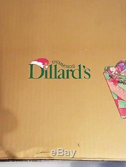 Dillard's Musical Ferris Wheel Carousel 9.75 w 96 Mini Lights Plays Music Xmas