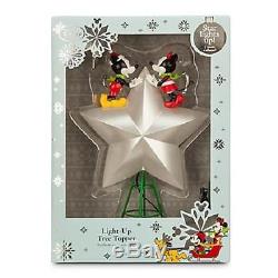 Disney 2015 Mickey And Minnie Tree Topper New In Box